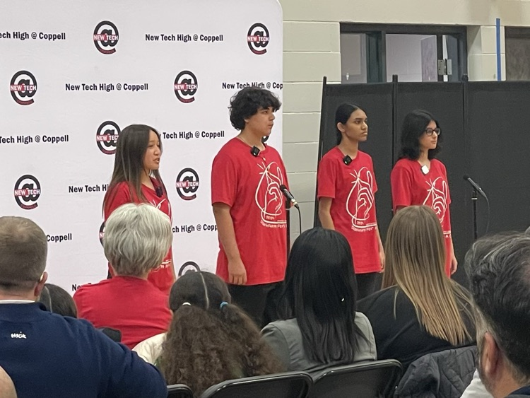 NewTechCoppell's tweet photo. ♥️🩶🖤So Proud of our Rookies in their "Slamming for a Cause 2024"🖤🩶♥️

#NTHCLegacy

All proceeds donated to the Assistance League of Coppell. https://t.co/xN3TkHxg9g