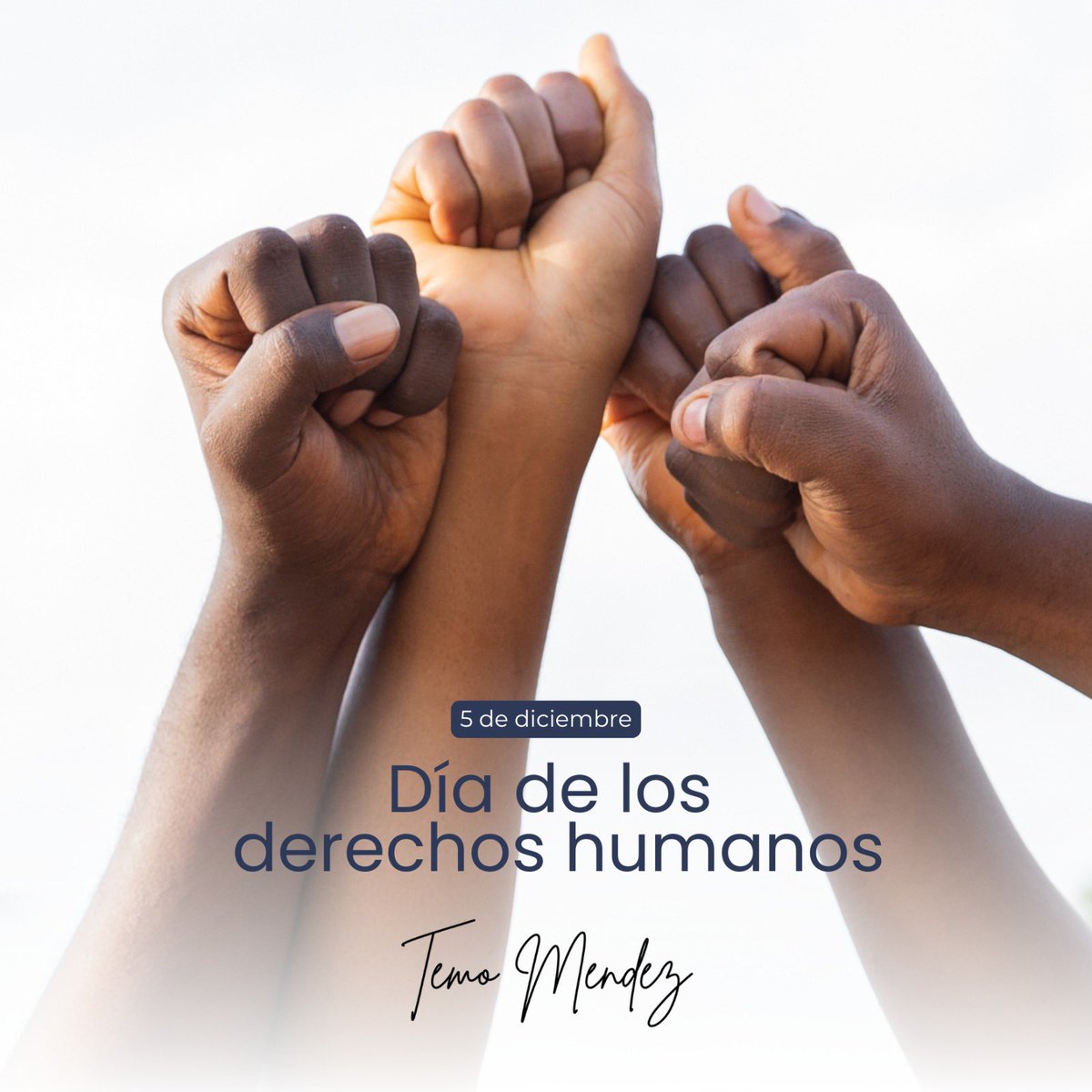 temomendez's tweet photo. 🌍✨ En el Día Internacional de los Derechos Humanos, reflexionamos sobre la importancia de la dignidad y la igualdad para todos. Cada persona merece vivir con justicia, respeto y libertad. Juntos, construyamos un mundo donde los derechos de todos sean defendidos y celebrados. https://t.co/f6f32r3d6j