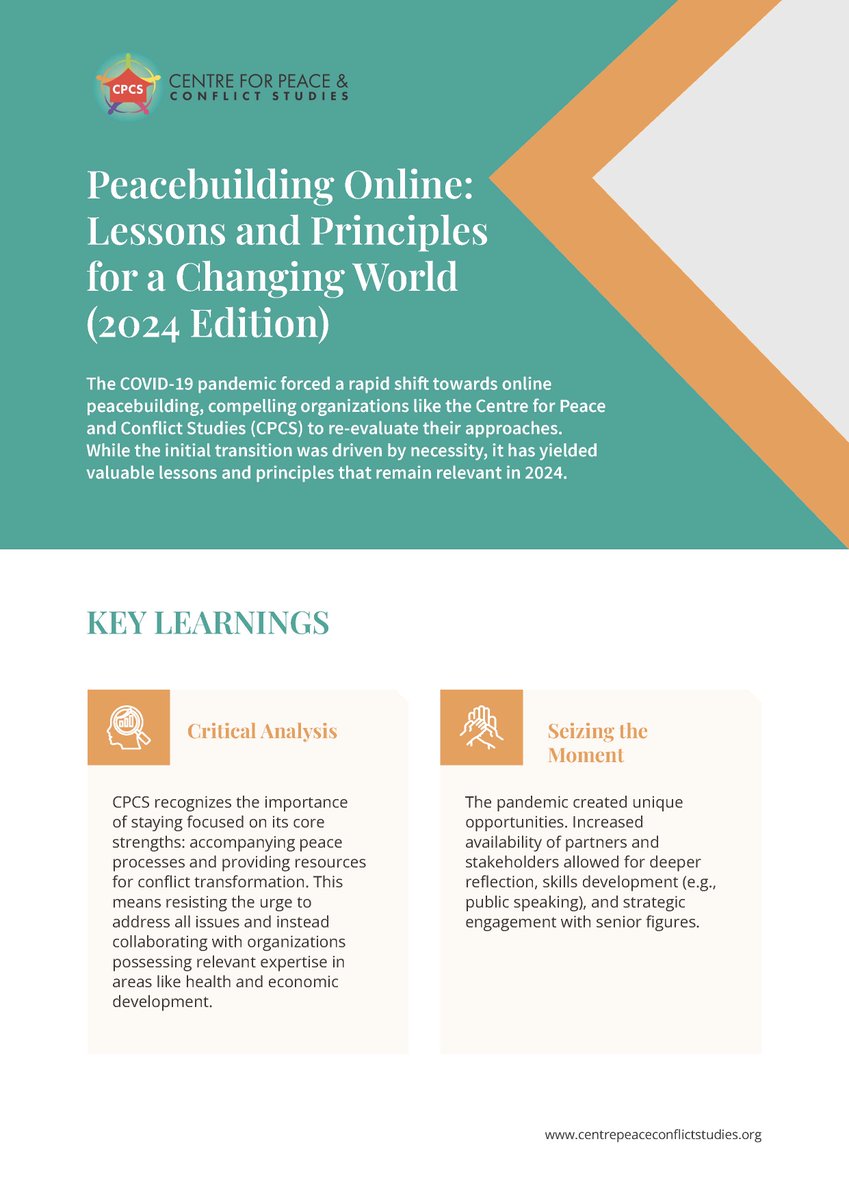 Centre for Peace and Conflict Studies tweet media