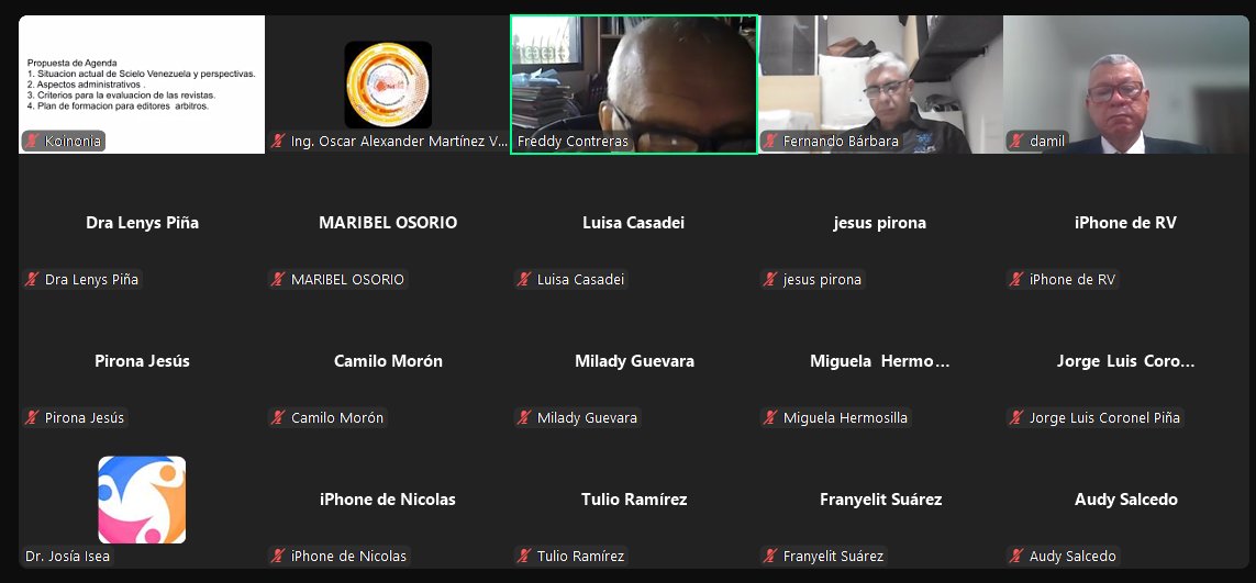 1er Encuentro Scielo-Venezuela: Consolidando la Comunicación Científica Nacional

Viernes, 06 de diciembre de 2024.

La presentación de la colección Scielo-Venezuela marca un hito trascendental en el desarrollo de la comunicación científica nacional.

#ScieloVenezuela