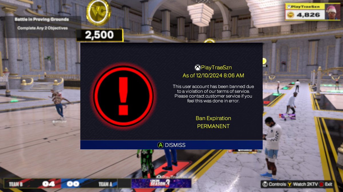 demixmula's tweet photo. Plz fix this issue got over 4k games and 67 days on this game @NBA2K @itsEvanCC @yoStax https://t.co/Qo0AUsbaO9