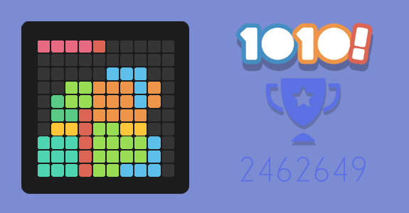 iuuuuuna's tweet image. Sampai di 2juta kecanduan puzzle ku #1010game  zynga.com/games/1010