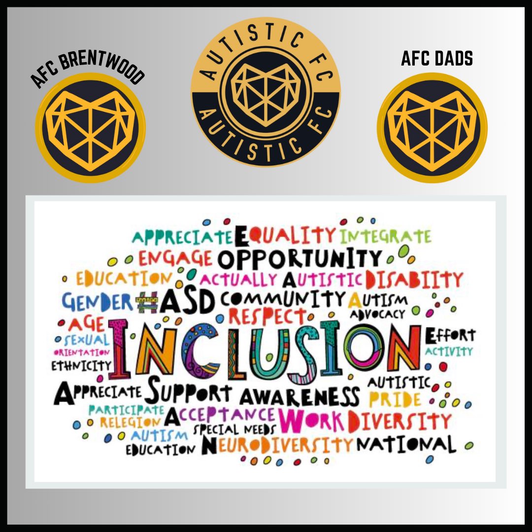 Three teams, one club #inclusionmatters #footballforall #oneclub