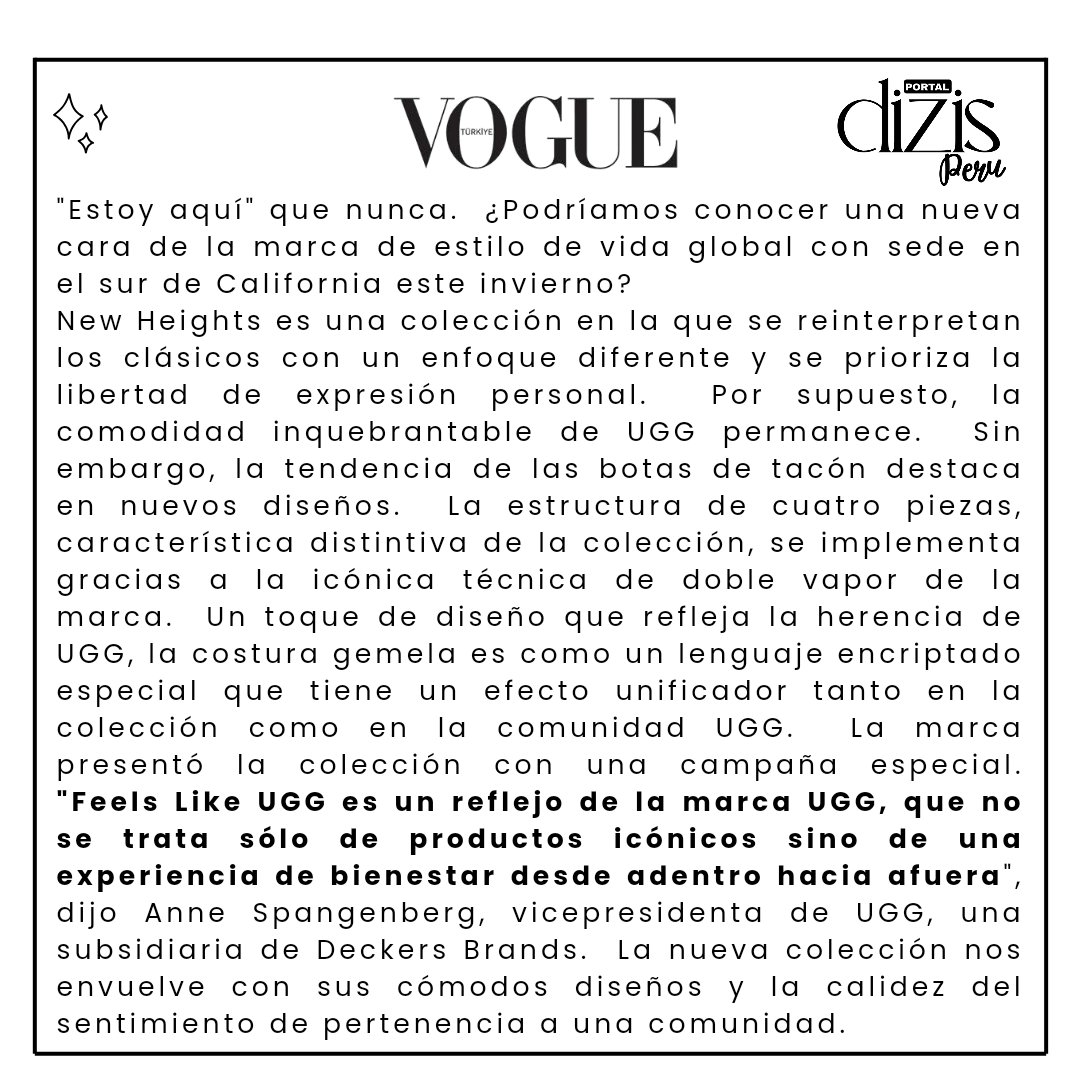 portaldizispr's tweet photo. ╰─►° ꒰🎄꒱ؘ Vogue Türkiye ✘ UGG

╰─►° ꒰📰꒱ؘ Vogue Türkiye ◘ Entrevista que realizó #MelisMinkari traducida al español.

╰─►° ꒰🦦꒱ؘ #MelisMinkari #Kardeşlerim #RecMel #AyBer #turkishseries #novelasturcas #turkishactor

╰─►°꒰🧵꒱ؘ 1/2 https://t.co/wbP70XgTjO