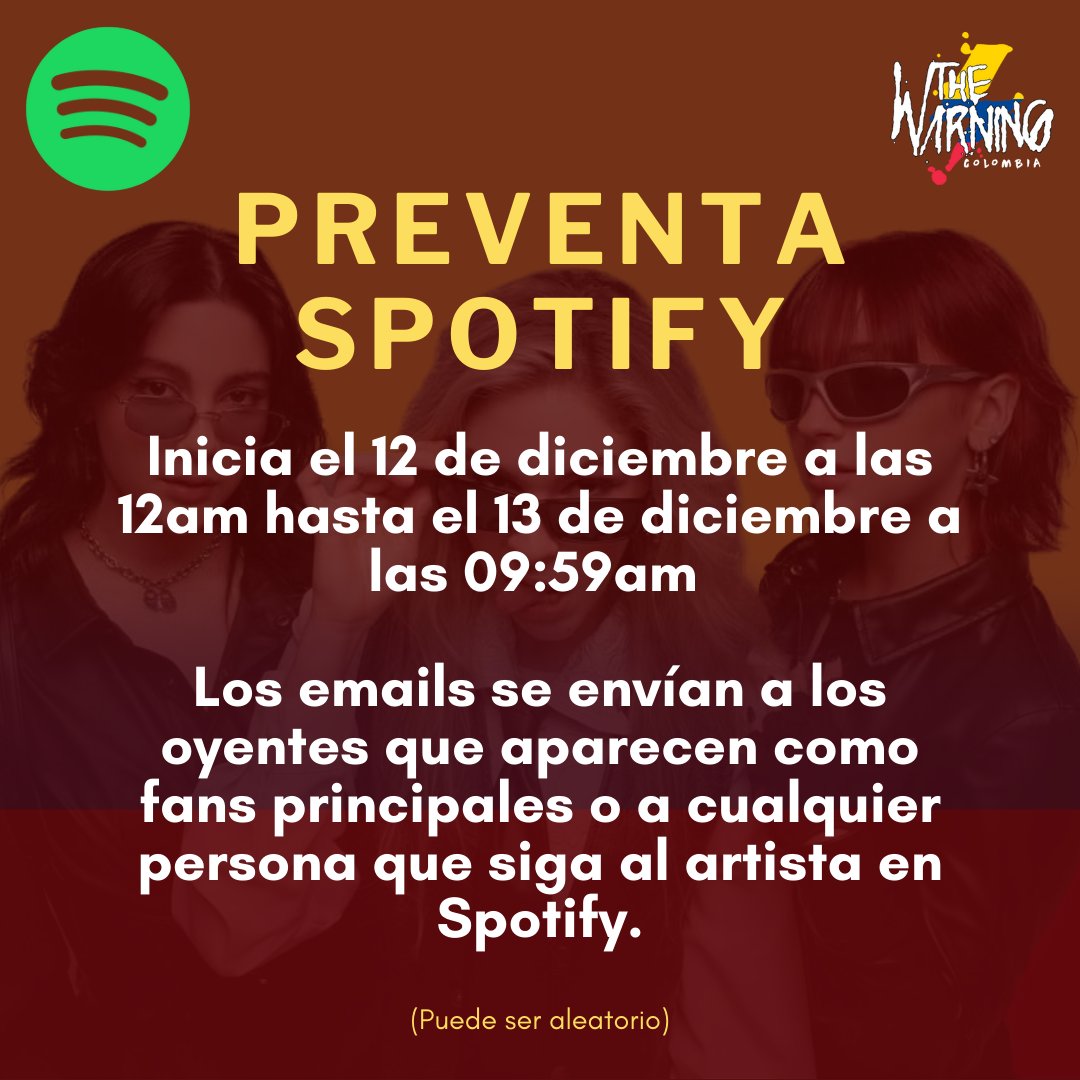 TheWarning_Col's tweet image. Recomendaciones y respuestas sobre The Warning en Colombia 2/2 🇨🇴⚡

#TheWarning @TheWarningBand2
