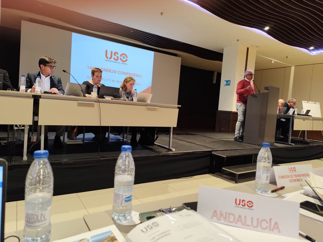 <a href="/usojaen/">usojaen</a>  representado por <a href="/Mamen91745639/">Mamen</a> Secretaria de Organización y Acción sindical #ConstruyendoFuturo en el
144 Consejo Confederal en #madrid, para programar las actividades a desarrollar en 2025.