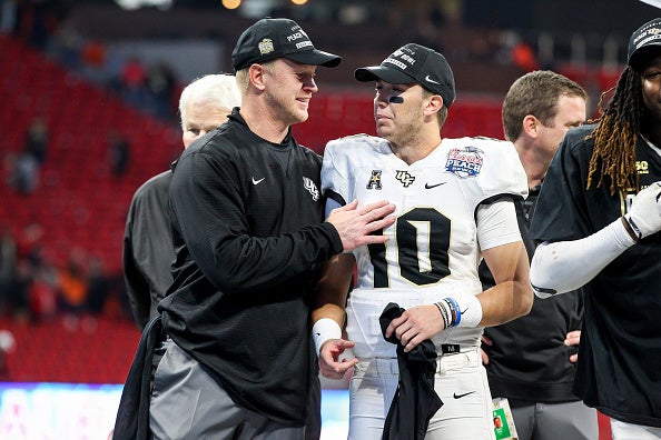 McKenzie Milton on returning to UCF to be Scott Frost's first official staff hire, and the Knights quarterbacks coach: 

“I'm beyond excited to be back in Orlando and part of the UCF family once again. UCF holds such a special place in my heart, and to return as quarterbacks