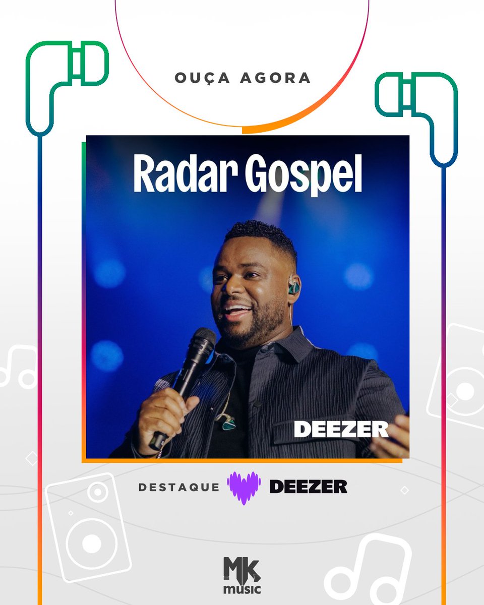 Olha isso, gente! Samuel Messias está em destaque na playlist RADAR GOSPEL da <a href="/Deezer/">Deezer</a>! Uau! 💜 Agora, corre pra ouvir muito “Não Falhará”.⁣
⁣
🎧 gospel.mk/radargospel⁣
⁣
#SamuelMessias #NaoFalhara #Deezer #gospel