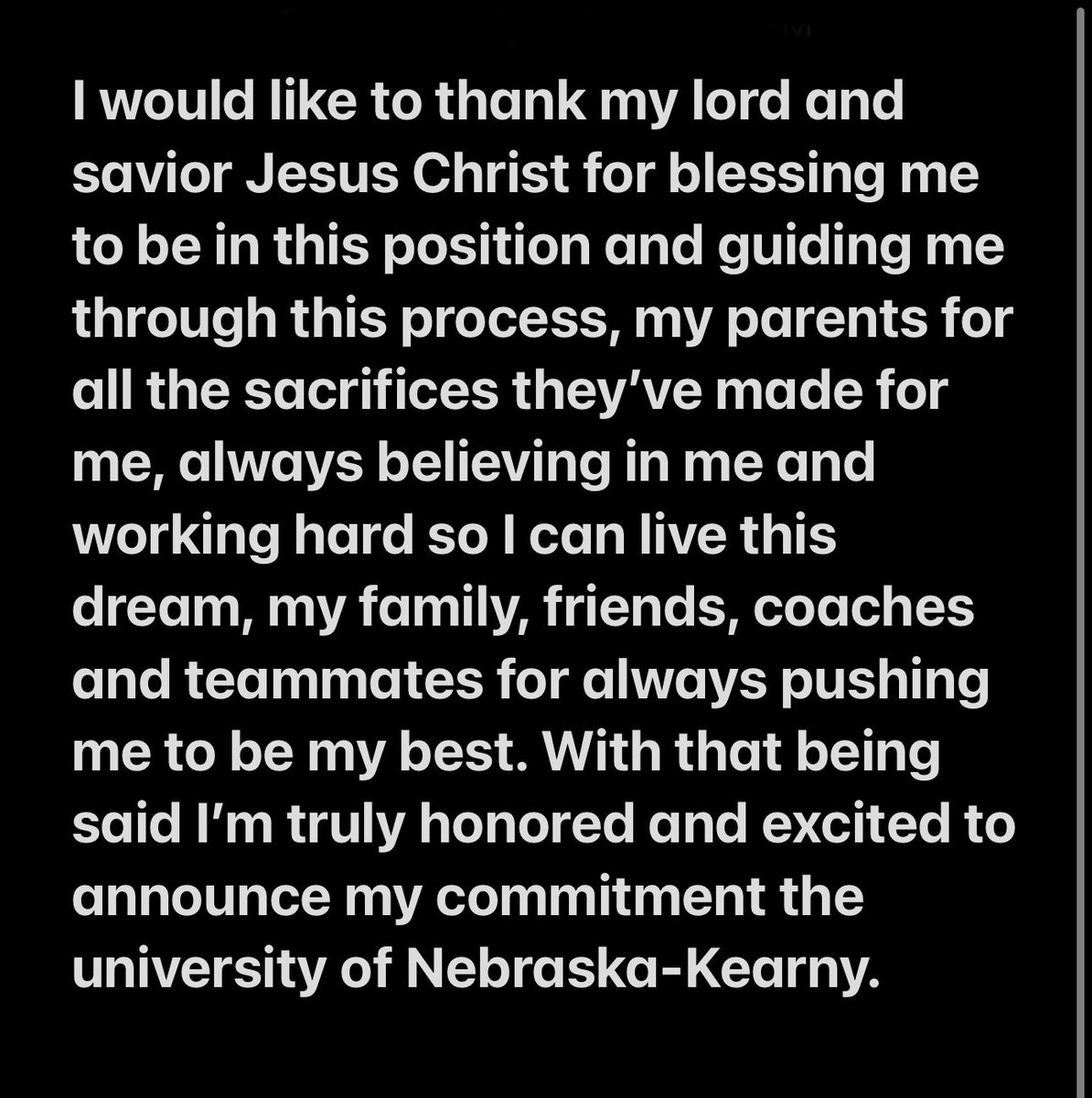 COMMITTED!! 
<a href="/CoachRHeld/">Ryan Held</a> <a href="/ChaosTempo/">Tim Schaffner</a> 
<a href="/CoachKStew23/">Kevin Stewart</a> <a href="/FSFirebirdFB/">Free State Firebird Football</a>