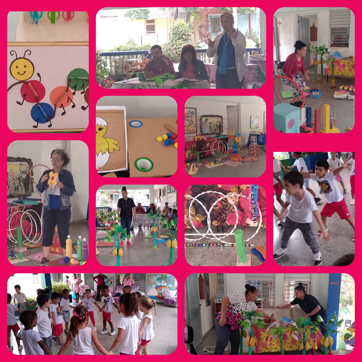 Una mañana mágica, así fue la realización del concurso de Motricidad.
Muchas Felicidades para todos 👏👏👏❤️❤️❤️
Bellísimos los medios didácticos 
#EducaciónIsladelaJuventud
<a href="/btan0987/">Naima Ariatne Trujillo</a> 
<a href="/marygallo63/">María de los Ángeles Gallo Sánchez</a> 
<a href="/EnaReyesTorre/">Ena Reyes Torres</a> 
<a href="/LorenzoOsbel/">Osbel Lorenzo</a> 
<a href="/DaymaBatista/">Dayma Batista Pérez</a>