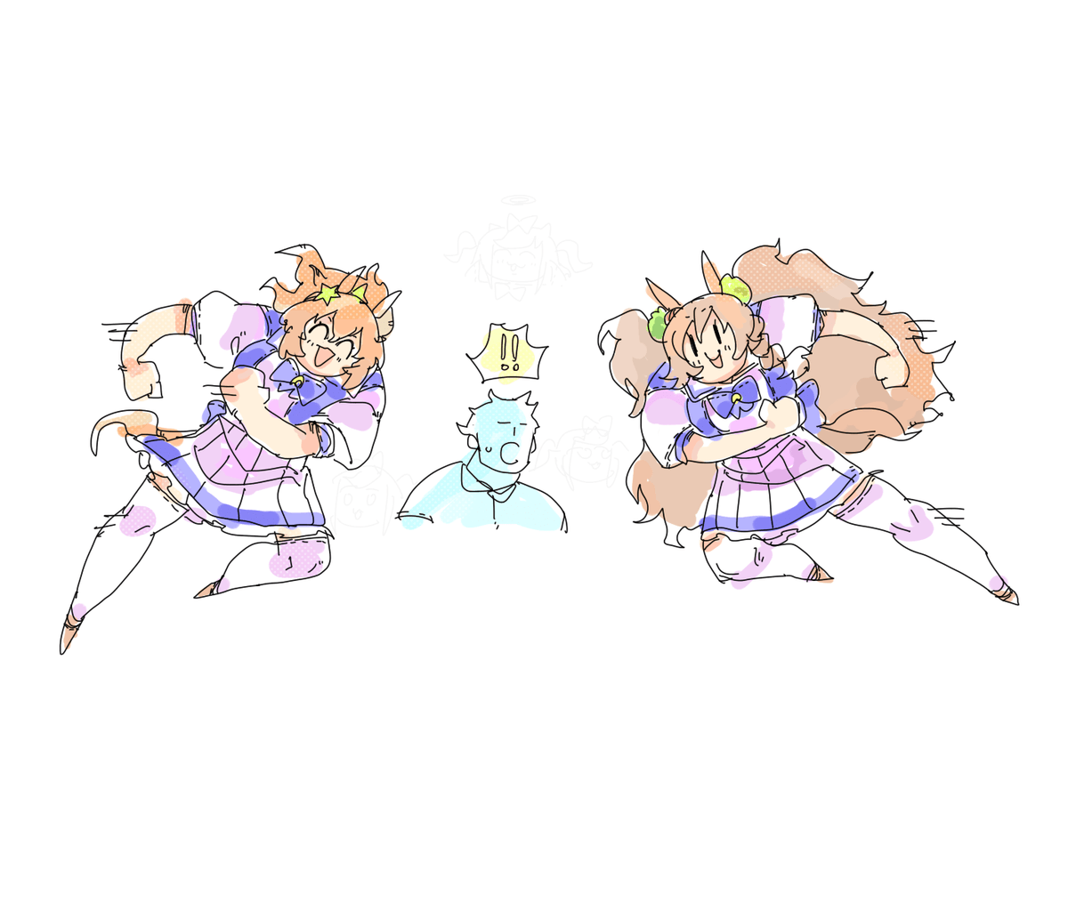 「!! 」|ちぐ齒莖ダサわやかのイラスト