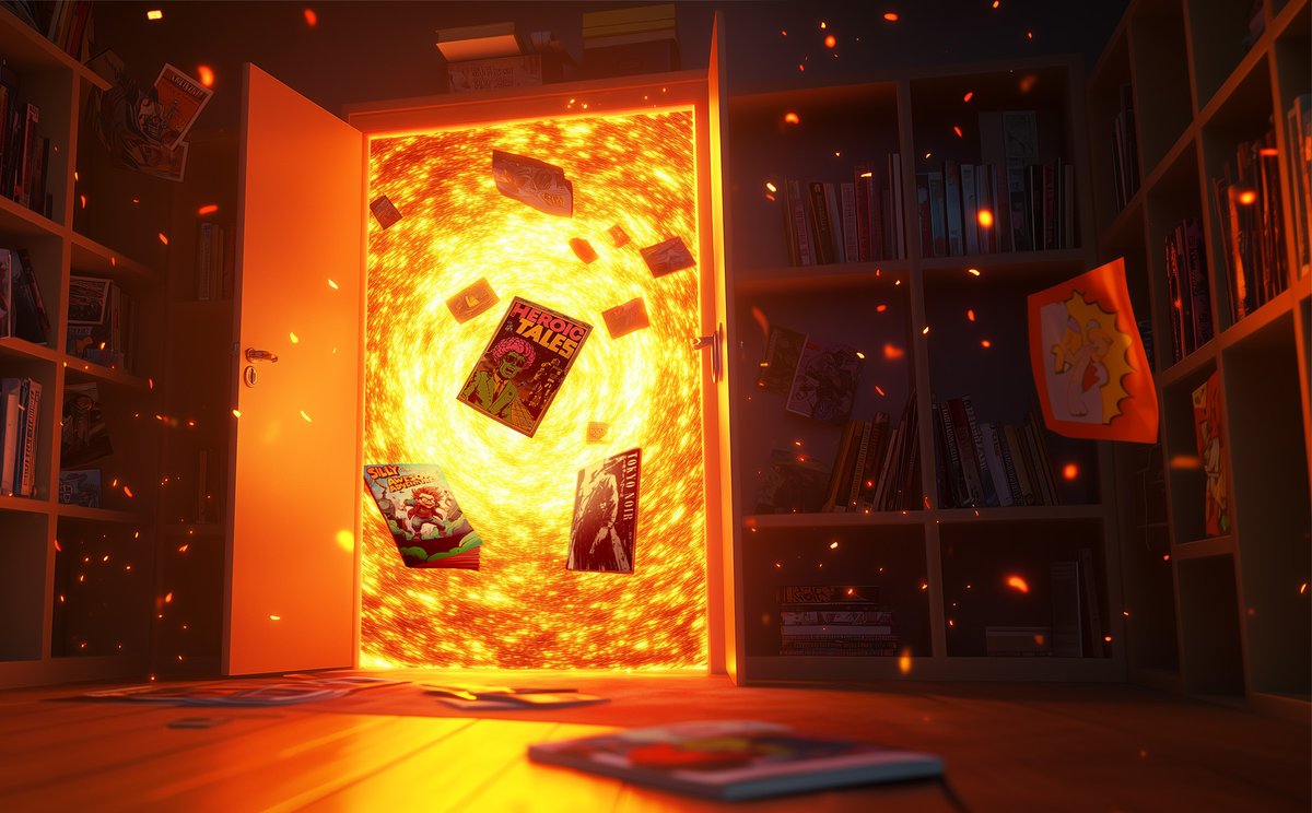 A new door has opened at Room Escape Ottawa! 🚪 In this INKredible new adventure, you will venture deep into the world of the imaginaverse, in search of your 3 missing comics! So if you're ready for our latest challenge, head to roomescapeottawa.com/inkquest and get booked in today!