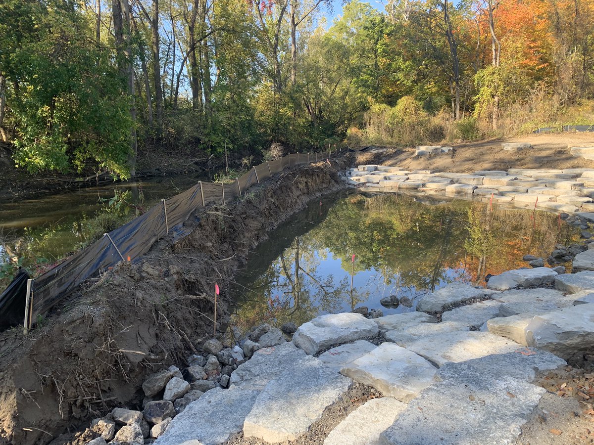 RougeFriends's tweet photo. Exciting News: New Kayak Launch on its way!
@WCParksMi broke ground on the installation of two universally accessible kayak and canoe launches at Venoy Dorsey Park. These two launches will be the first installed in the planned 29 mile Lower Rouge River Water Trail. https://t.co/Cmv3Jq1dOT