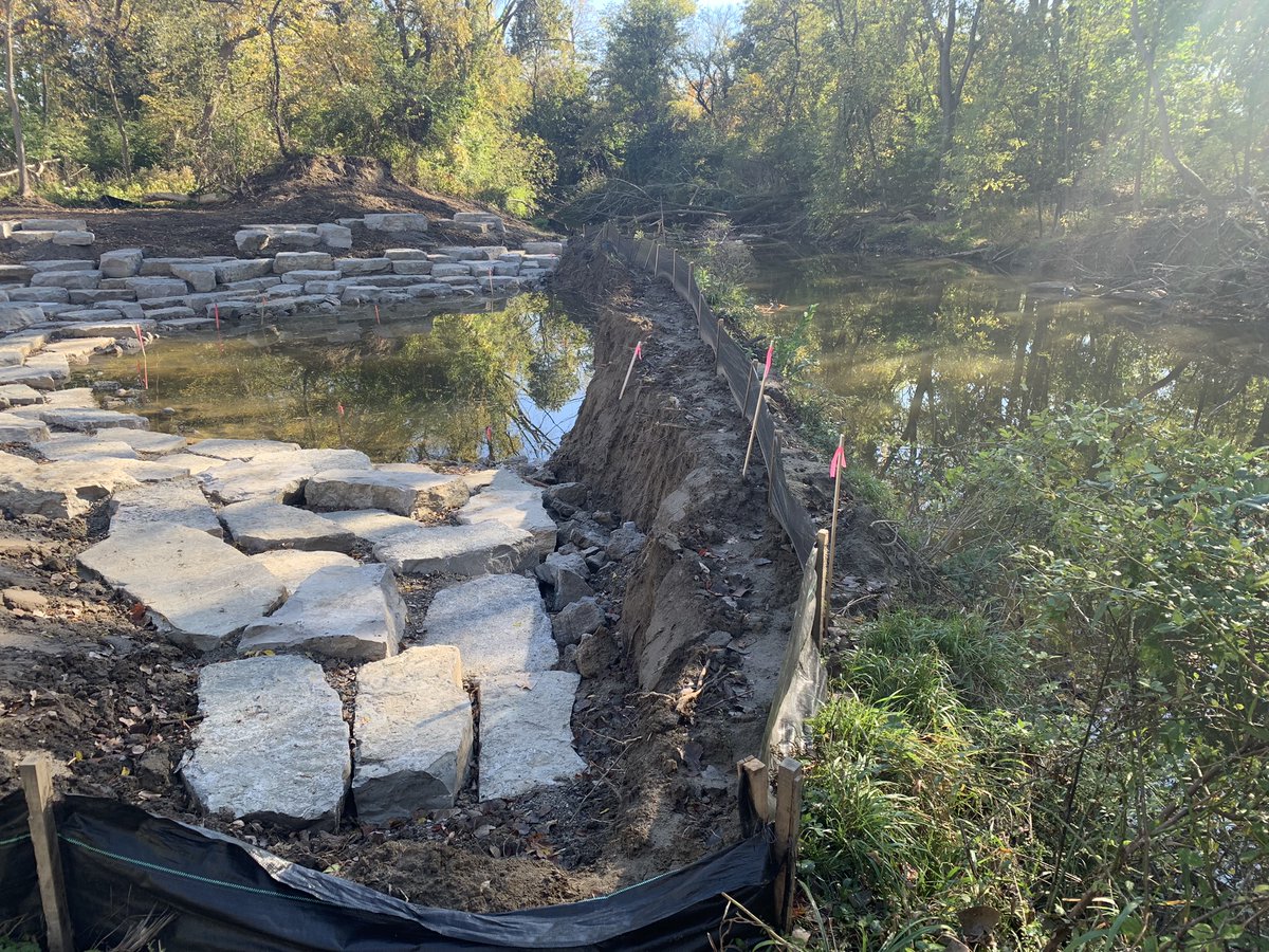 RougeFriends's tweet photo. Exciting News: New Kayak Launch on its way!
@WCParksMi broke ground on the installation of two universally accessible kayak and canoe launches at Venoy Dorsey Park. These two launches will be the first installed in the planned 29 mile Lower Rouge River Water Trail. https://t.co/Cmv3Jq1dOT