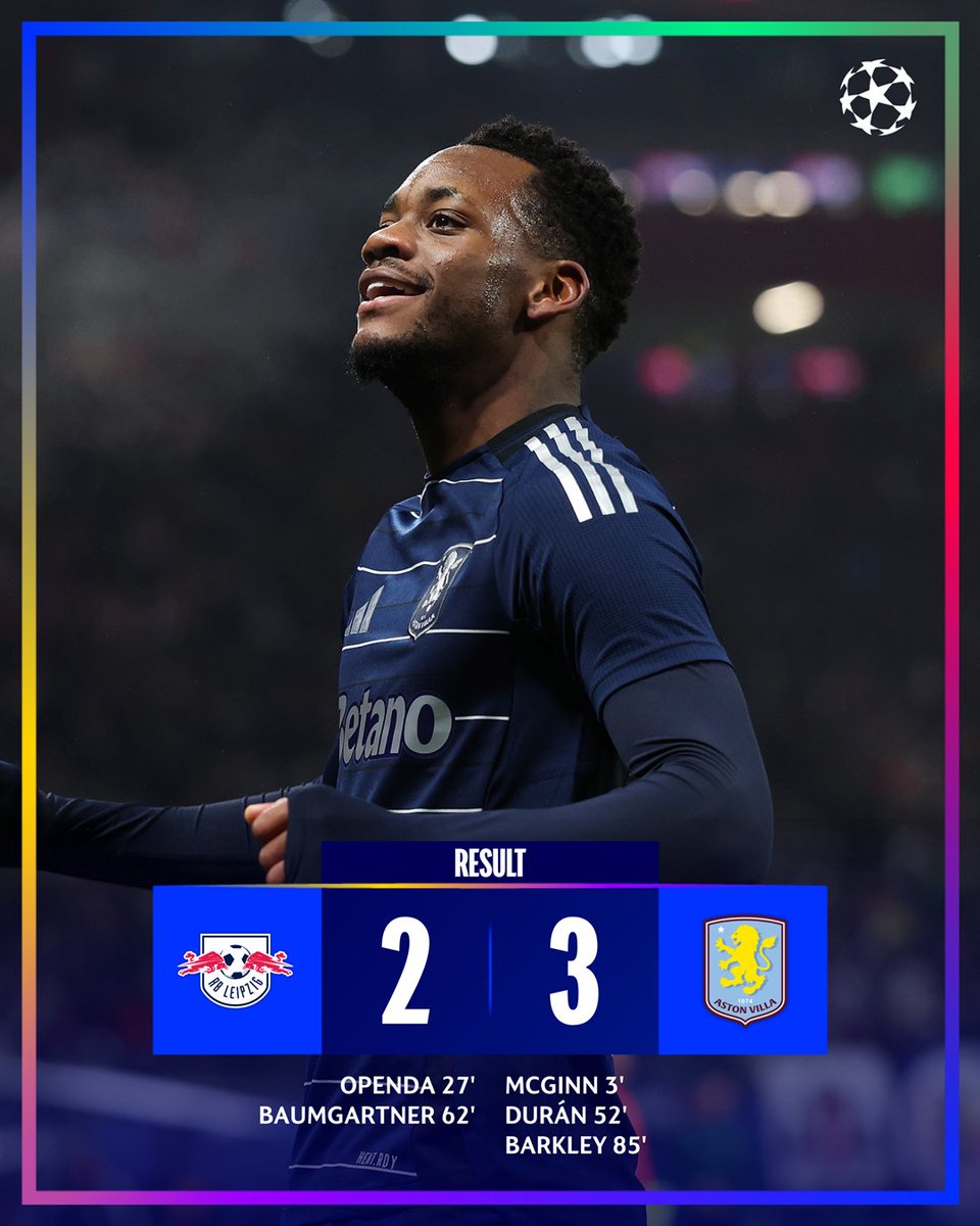 ChampionsLeague's tweet image. Aston thriller 😱

#UCL