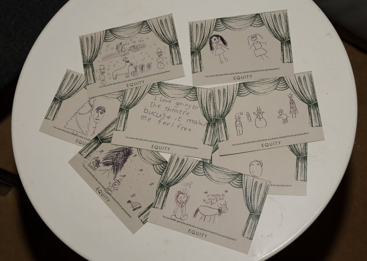 EquityNIBranch's tweet photo. Want to know why the audience @BUTheatreCo Magician’s Nephew LOVES shows?  The cast knows and now so do we!  Our travelling postbox holds all the secrets so see if you can find it near you! More info?  https://t.co/MwzUBFAGaD https://t.co/JekaQnbf5C