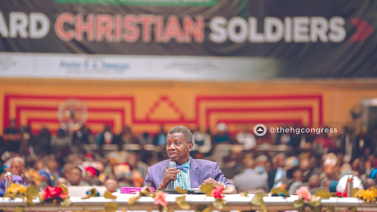 PastorEAAdeboye's tweet photo. Learn from Paul.

Give thanks to God. 1 Thessalonians 5: 18.
Pray continually. 1 Thessalonians 5: 17.
It is pride that prevents you from praying. 

You need God's help. There are a lot of things that you do that it is clear that it is only God could have done.

Don't let pride destroy you.

Many of us get into pride because of the victories of the past. Philippians 3: 12-14. 

Someone said victories of the past can be like ashes that can quench your fire.

Glorify God for all He has done for you, but don't say you did it.

Day 2
#HGC2024
#OnwardChristianSoldier