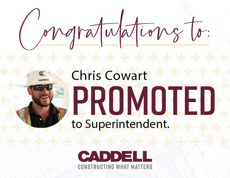 CaddellConst's tweet image. Congratulations, Chris! Here&apos;s to many more years of #ConstructingWhatMatters together!

#YourWorkMatters #YourCareerMatters #AnotherOnePromoted #RoomToGrow #AmpleOpportunityForAdvancement #AGreatCompanyToWorkFor