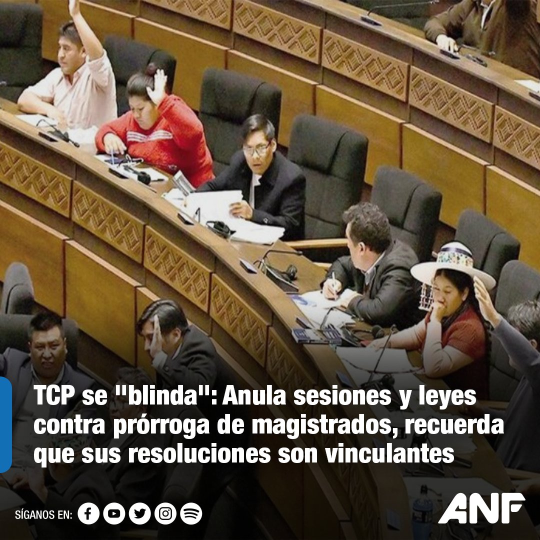 🔵 #ANF | #Política Los magistrados exhortaron a la Asamblea Legislativa abstenerse de aprobar normas que vayan en contra de la declaración que amplía el mandato de los autoprorrogados. 
Lea la nota aquí 👉 acortar.link/Ckg4AA