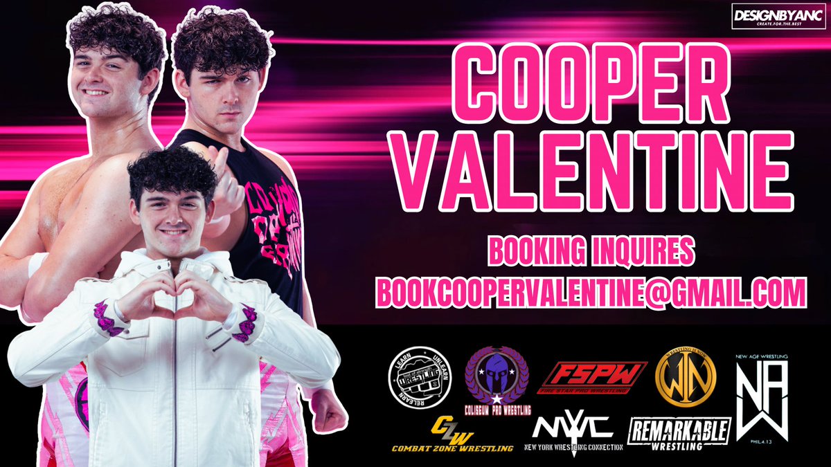 Now Accepting 2025 Bookings❤️
Passport ✔️
Car ✔️
Thank you
<a href="/NYWCWRESTLING/">NYWC</a> <a href="/FSPWrestling/">Fire Star Pro Wrestling</a> <a href="/combatzone/">CZW: Combat Zone Wrestling</a> <a href="/toswrestling1/">Test of Strength</a> <a href="/NAW_PRO/">New Age Wrestling</a> <a href="/ColiseumPro_CPW/">Coliseum Pro Wrestling</a> <a href="/RemarkableWres/">REMARKABLE WRESTLING</a> <a href="/WrestlingIs_Now/">Official Page of WRESTLING IS NOW.</a> 
for giving me the opportunities to go out there and perform!