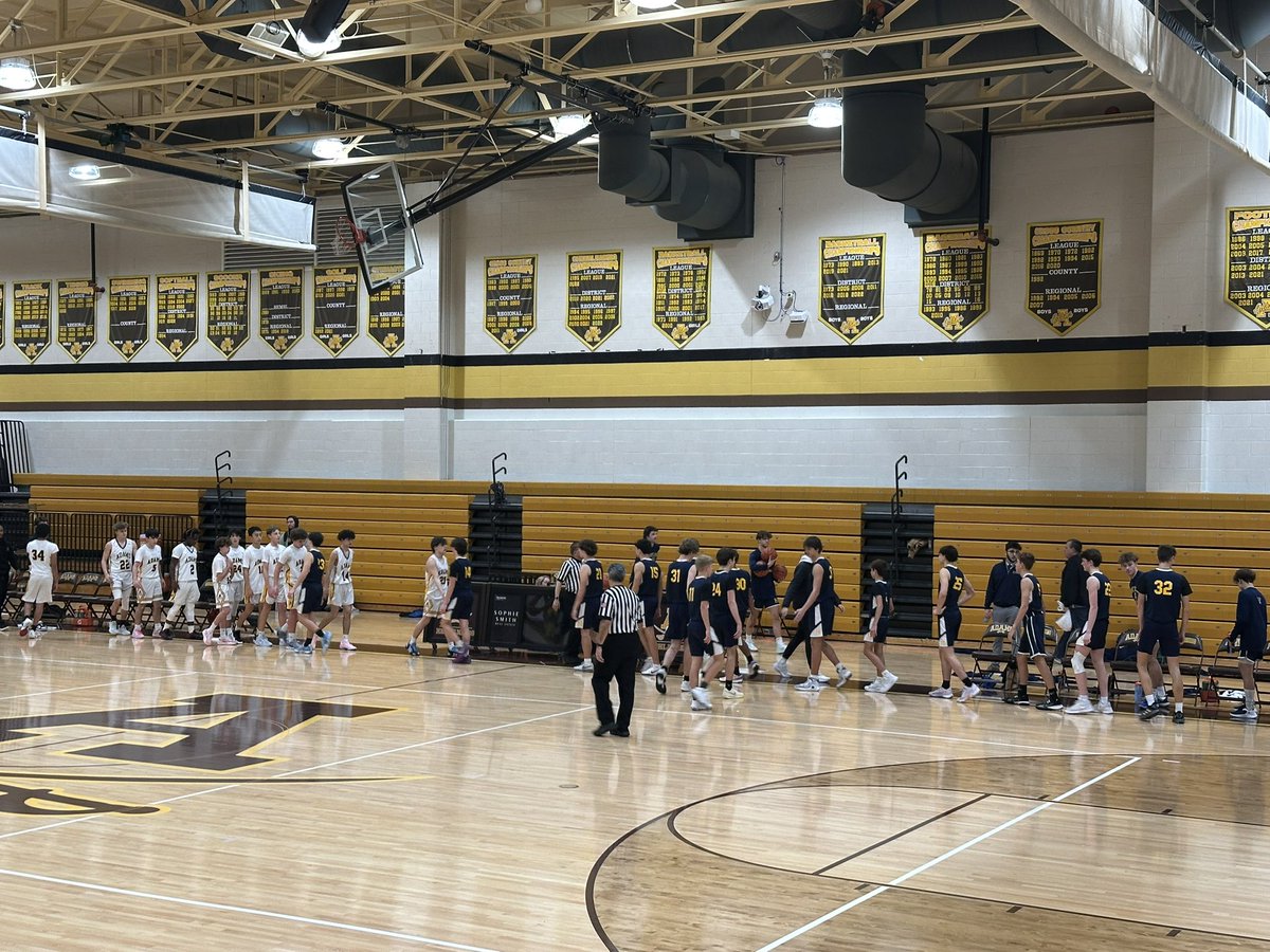 Freshman - 48-39 Eagles over the Highlander. Caleb Winans with 5 in the quarter. Nice work boys!