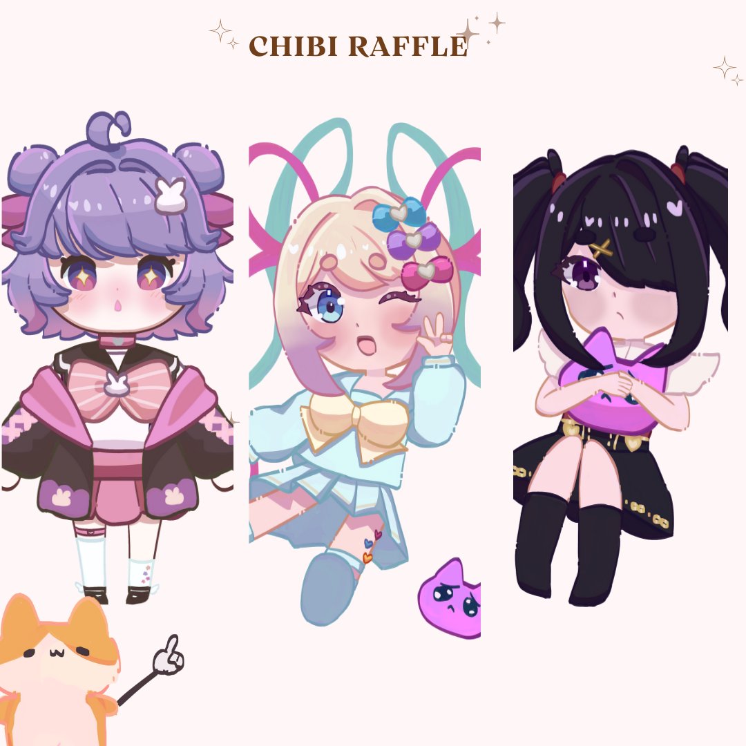 ── .✦RAFFLE TIME    I just recently started this art account so to celebrate i'm gonna do a raffle!  (人´∀｀)  to join: 𖹭 follow/rt/drop your reference   ends December 15th goodluck everyone!𖹭

#raffle #artraffle #Giveaway #artgiveaway