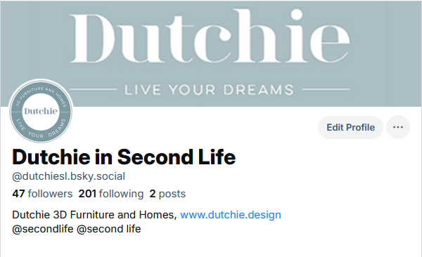 We've officially taken off and landed in the bright blue skies of Bluesky!🦋 
Come find us there — same vibes, new altitude! Don’t leave us talking to ourselves! 💙
➡️bsky.app/profile/dutchi…

#secondlife #dutchiesl