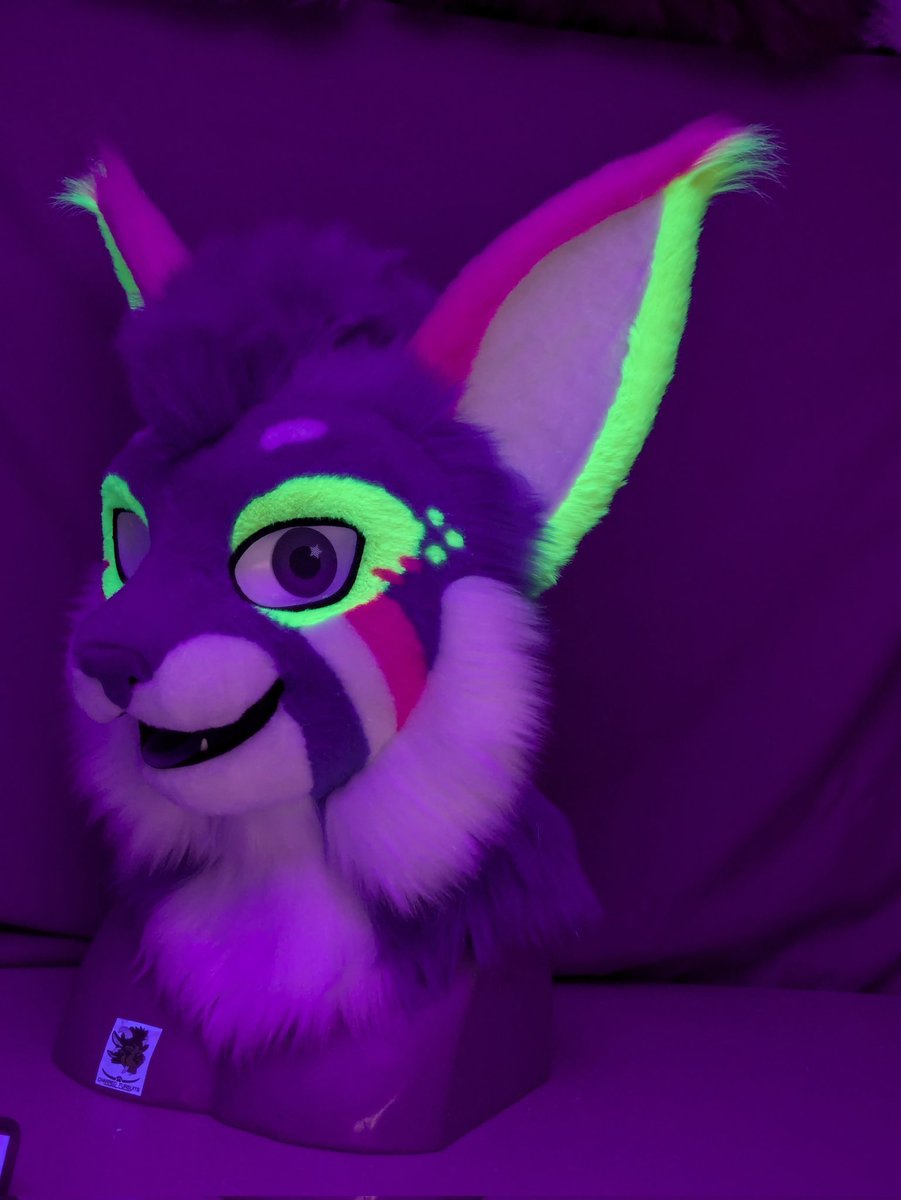Cub π¬π§ πΊπ² (@charredfursuits) on Twitter photo Galactic head finished for Zee!
They will be a full digi suit when I'm done :) Galactic head finished for Zee!
They will be a full digi suit when I'm done :)