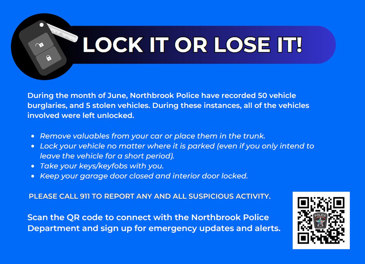 Northbrook Police Department tweet media