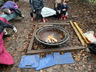NectonFS's tweet image. Group 1 had their last session on Monday, a relaxed atmosphere with some role play and conversations around the fire. Topping off a wonderful 3 months of forest school we enjoyed some yummy treats.