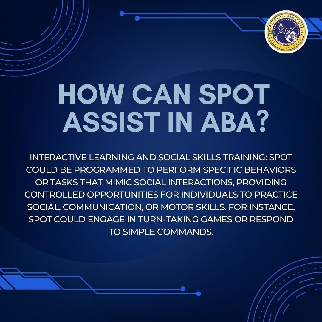 Everyone say “Hi!” To Spot AKA Jarvis 🤖

#ai #artificalintelligence #meetspot #Jarvis #Ironman #Marvel #science #teaching #learning #bdaaba #bcbaowned #goldstandardofaba #appliedbehavioranalysis #aba #hackingaba #hackingbehavior #behaviorhack #behaviortechnichian #bcba #bcaba