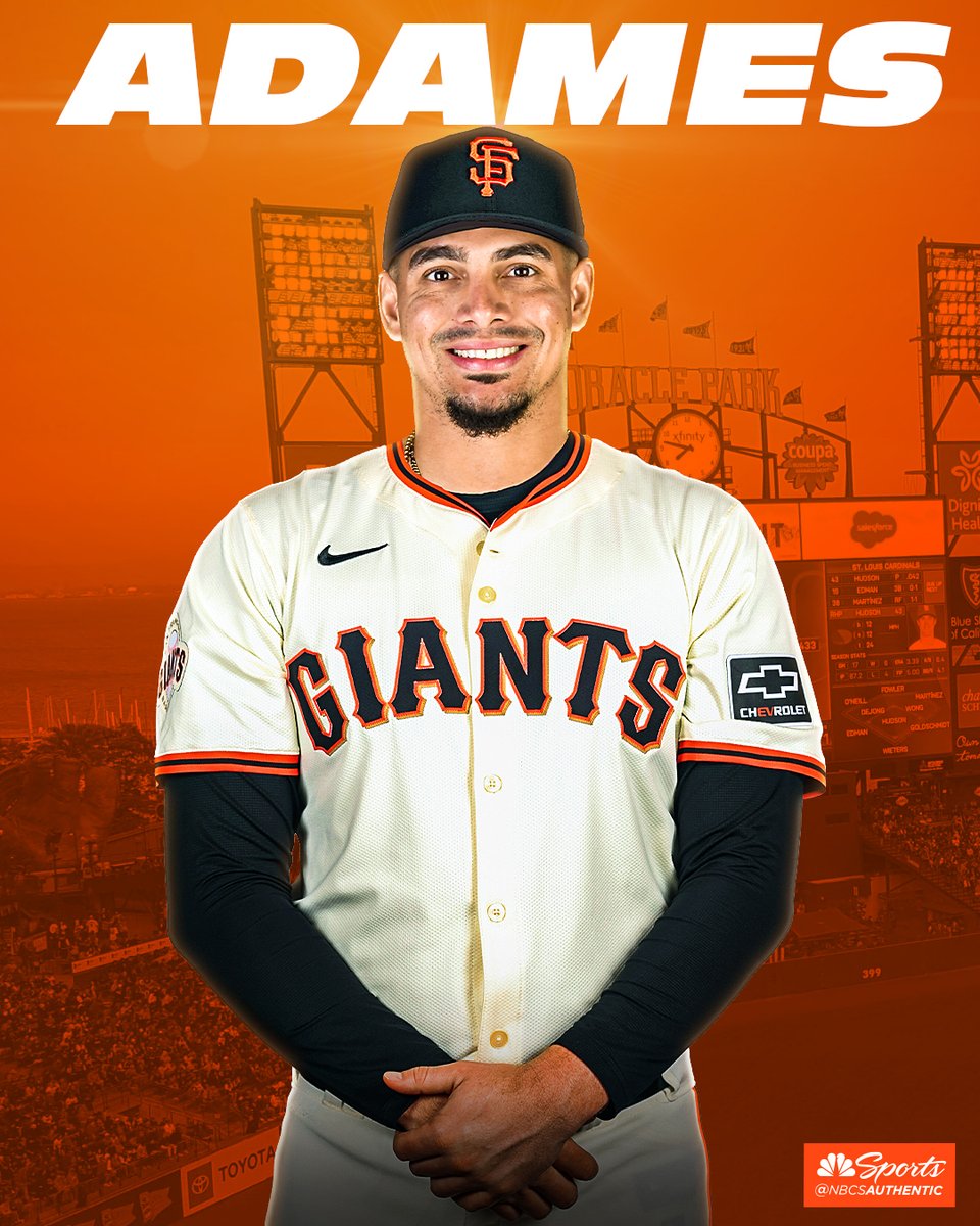 Officially a Giant.

Welcome to the Bay 🌁