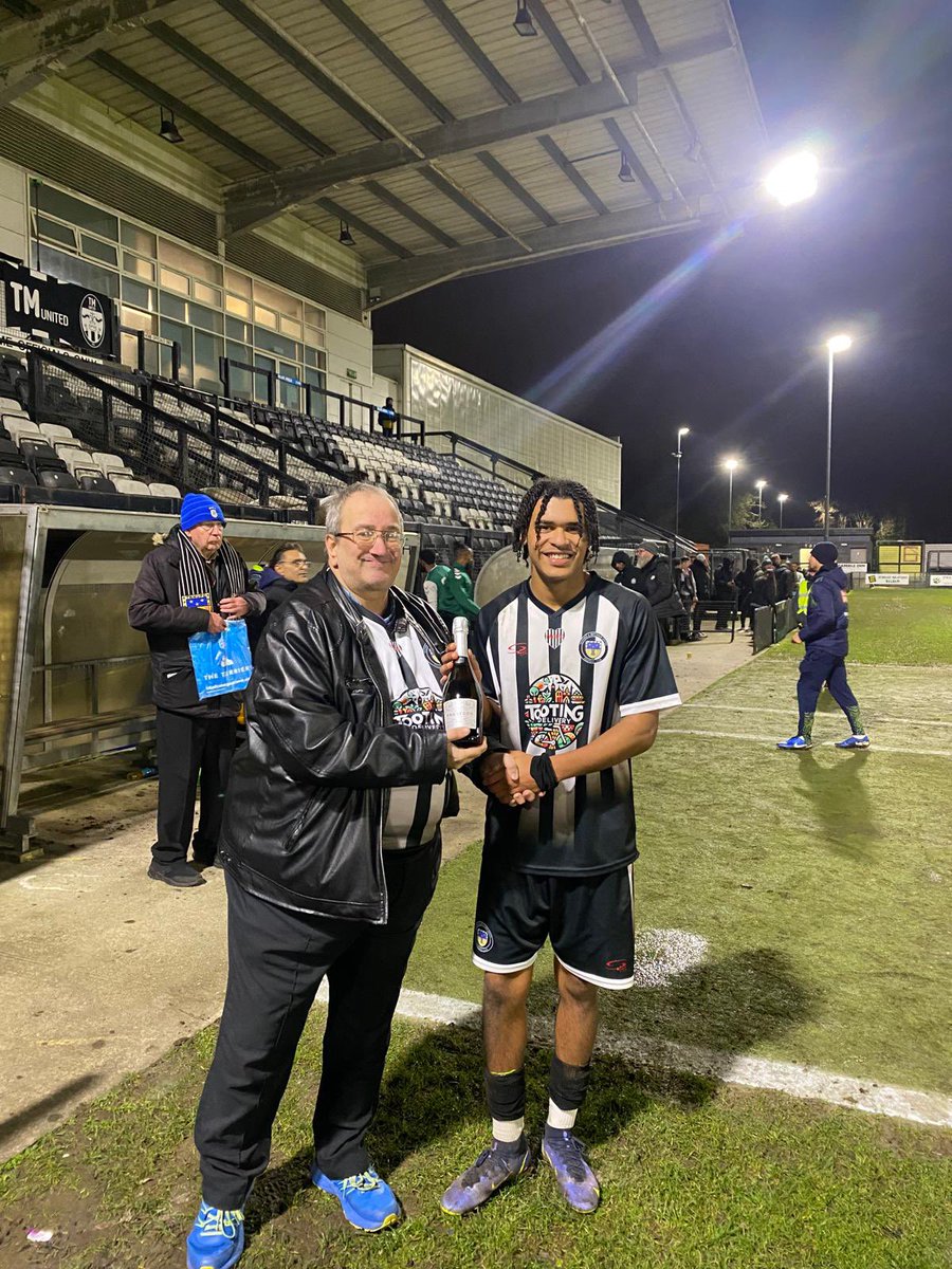 Tooting & Mitcham United FC (@officialtmufc) on Twitter photo Following today’s 3-2 victory over AFC Whyteleafe. The <a href="/RambleTooting/">Ramble Inn</a> man of the match was presented to Alex Cruickshank who contributed with 2 goals. Many thanks to John Dellafera for presenting the award. Following today’s 3-2 victory over AFC Whyteleafe. The <a href="/RambleTooting/">Ramble Inn</a> man of the match was presented to Alex Cruickshank who contributed with 2 goals. Many thanks to John Dellafera for presenting the award.