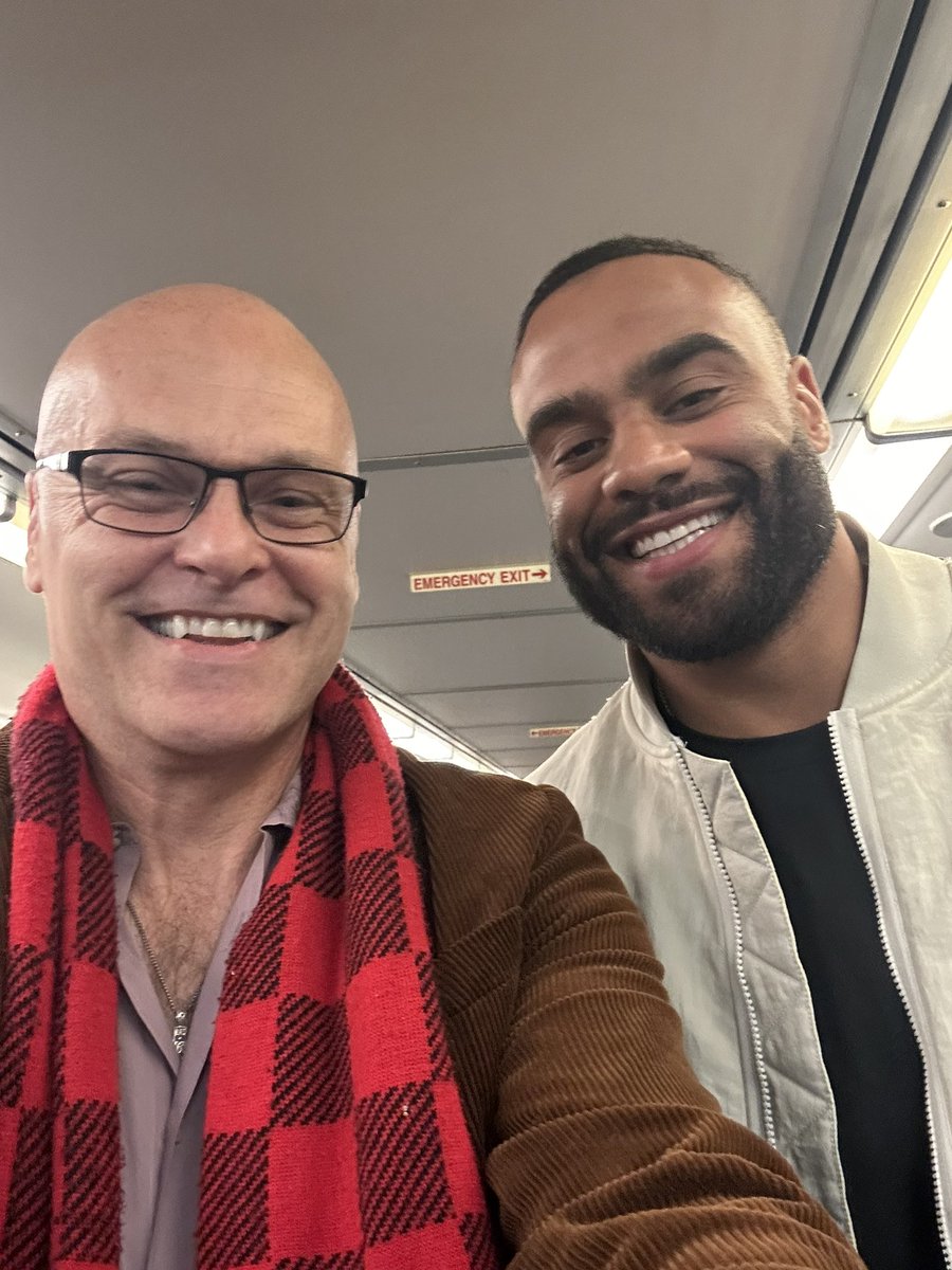 You never know who you might meet on NJT! 

It’s the <a href="/nyjets/">New York Jets</a> Walter Payton Man of the Year candidate, <a href="/SollyThomas90/">Solomon Thomas</a>!