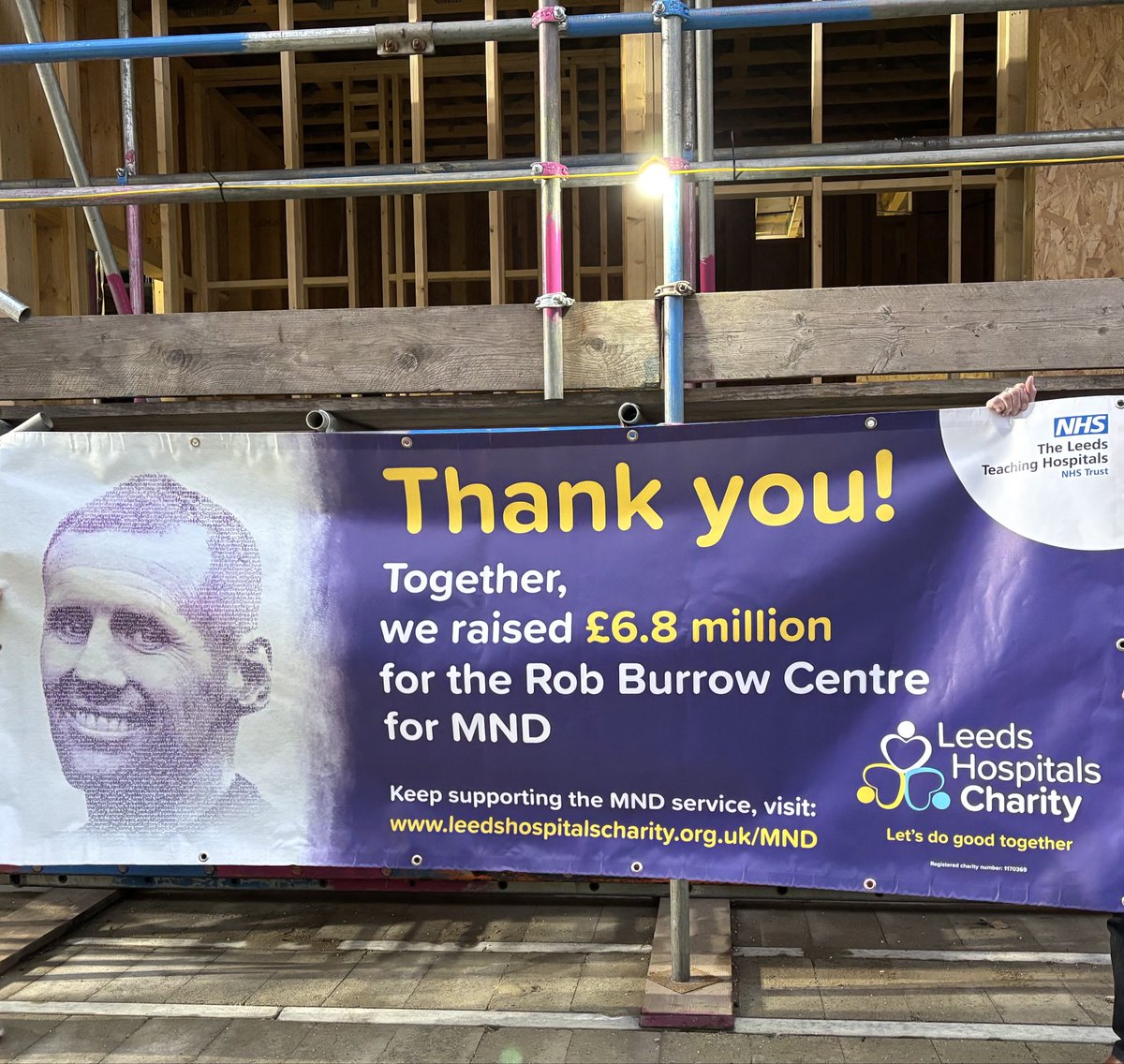 Thank you to everybody who has supported the dream of a bespoke fit for purpose centre for my patients.. by your encouraging words, by donating your time or your money 🧡🙏.. There is huge power in saying Yes ! It can lead to amazing journeys and destinations ! Thank you Rob 🧡🧡