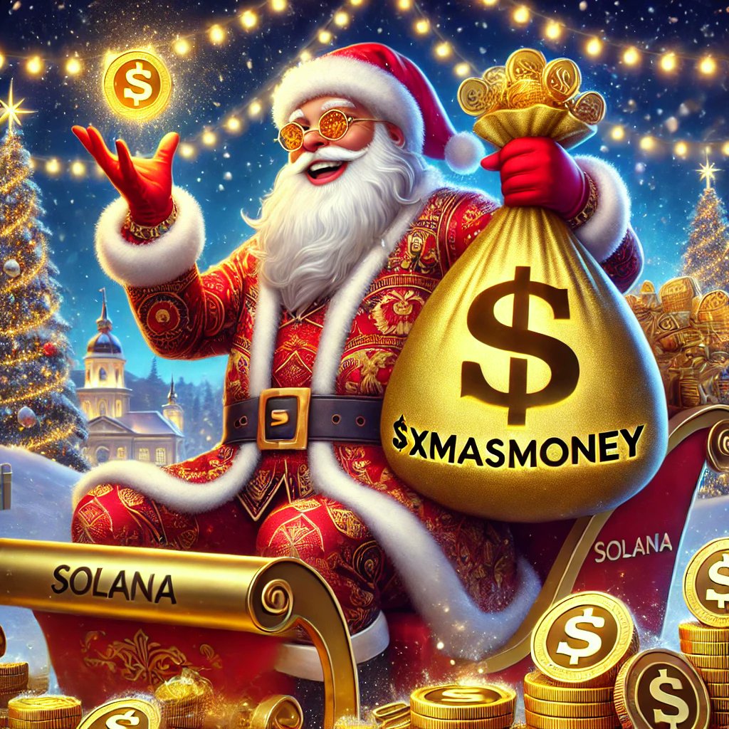 $XmasMoney coin on SOL tweet media