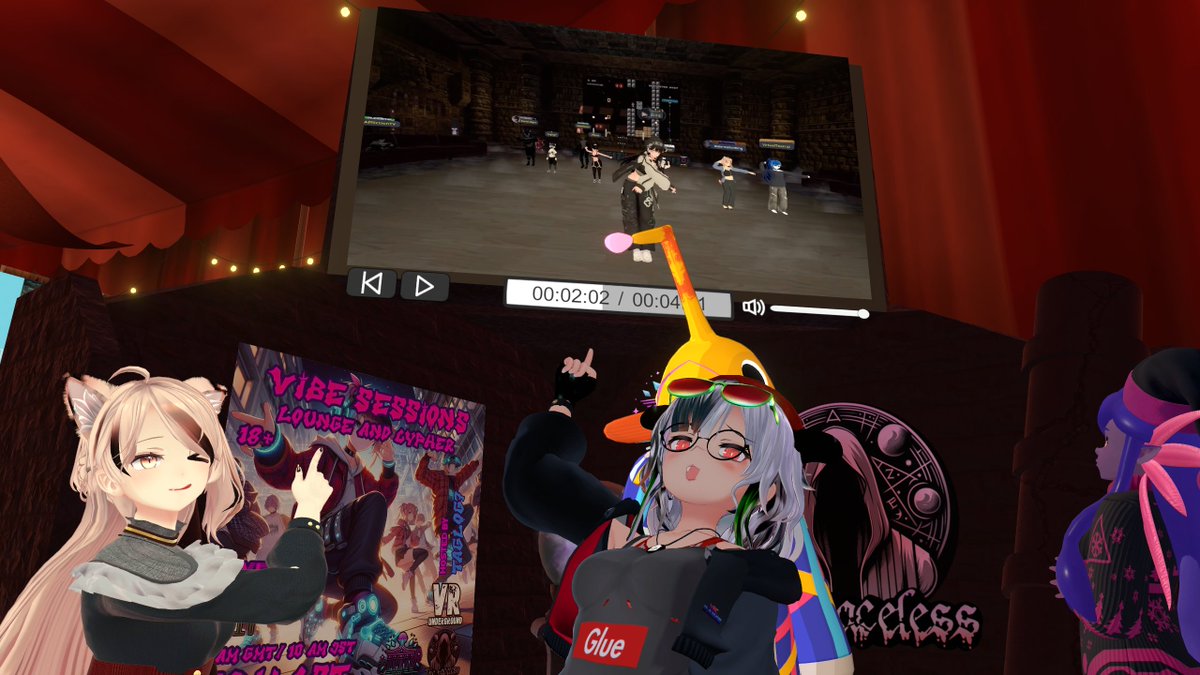 GlueIsRequired's tweet image. Day 4 of Vket 2024 Winter 🪄🛍️
Lost Civilization Argdella ✅
SKY PARK 🔜
We have fun here.
#VketPhoto #Vket2024Winter #VRChat