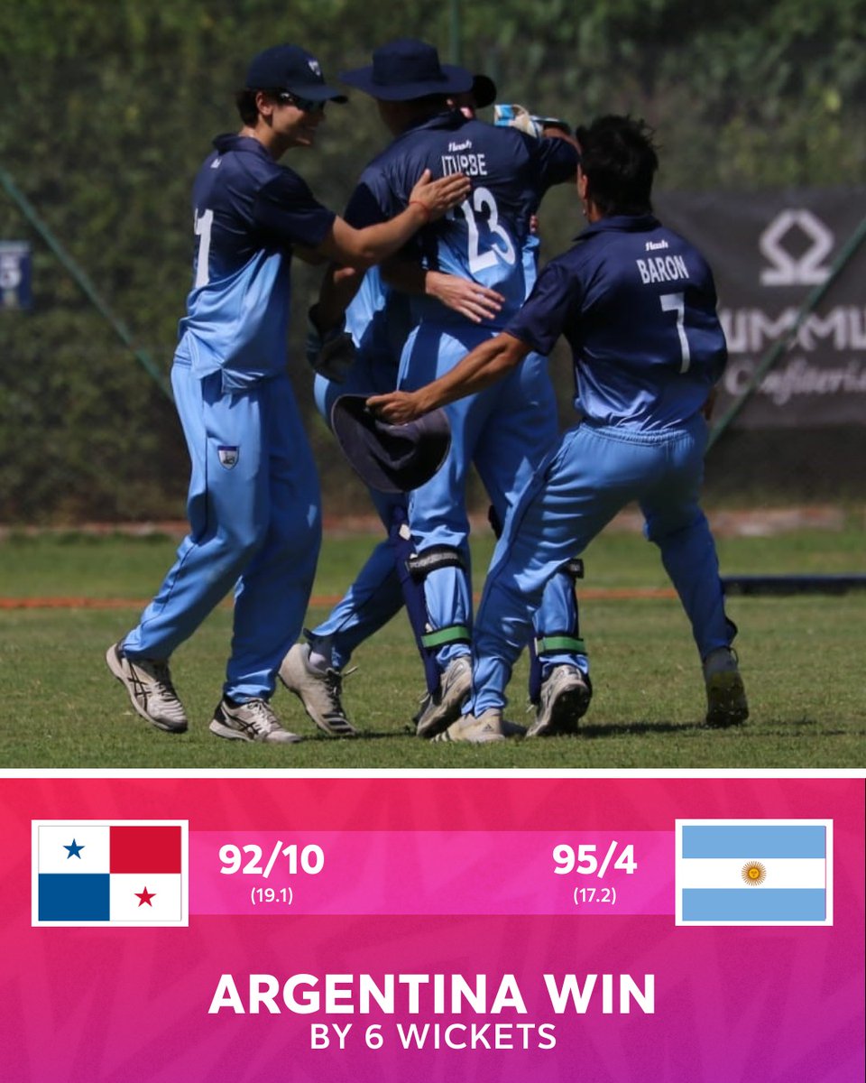 iccamericas's tweet photo. @ICC MT20 WC Americas SRQ.
Day 5: Argentina bounce back and Bermuda solid once again. https://t.co/qoLVP1N5lT