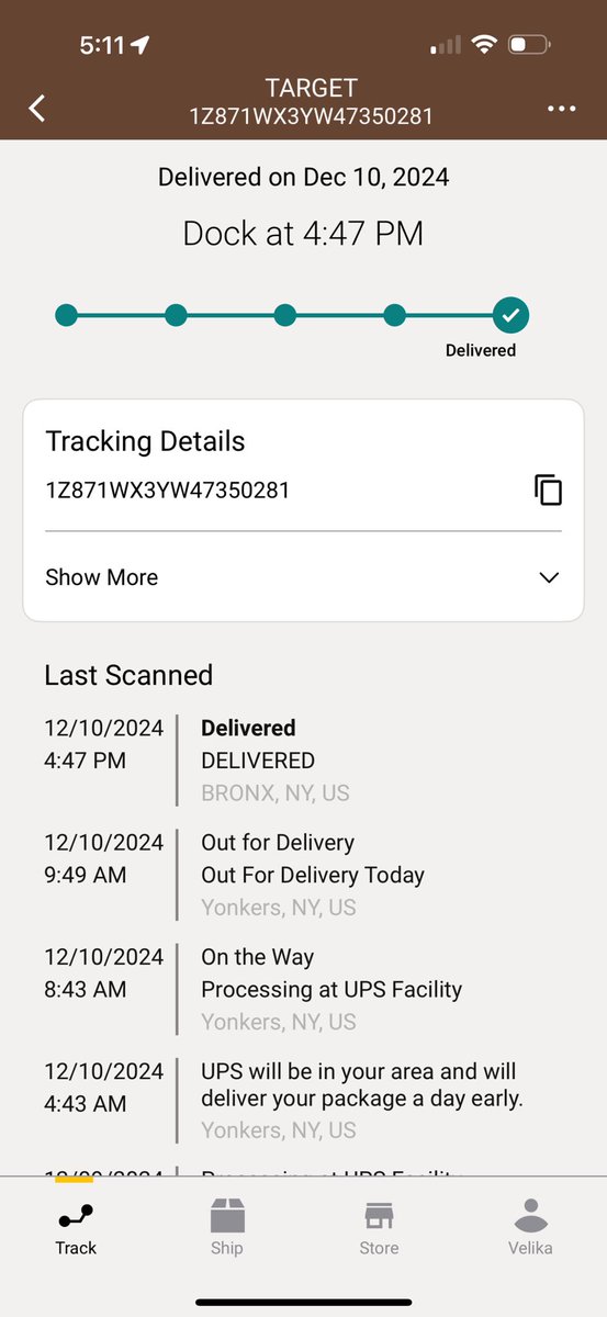 Velishar's tweet photo. @UPS @USPSHelp where’s my packages? WHERE IS THIS DOCK MY PACKAGES WERE DELIVERED TO??? It’s a surepost, does the post office has my packages??? https://t.co/Eiks3hR9f4
