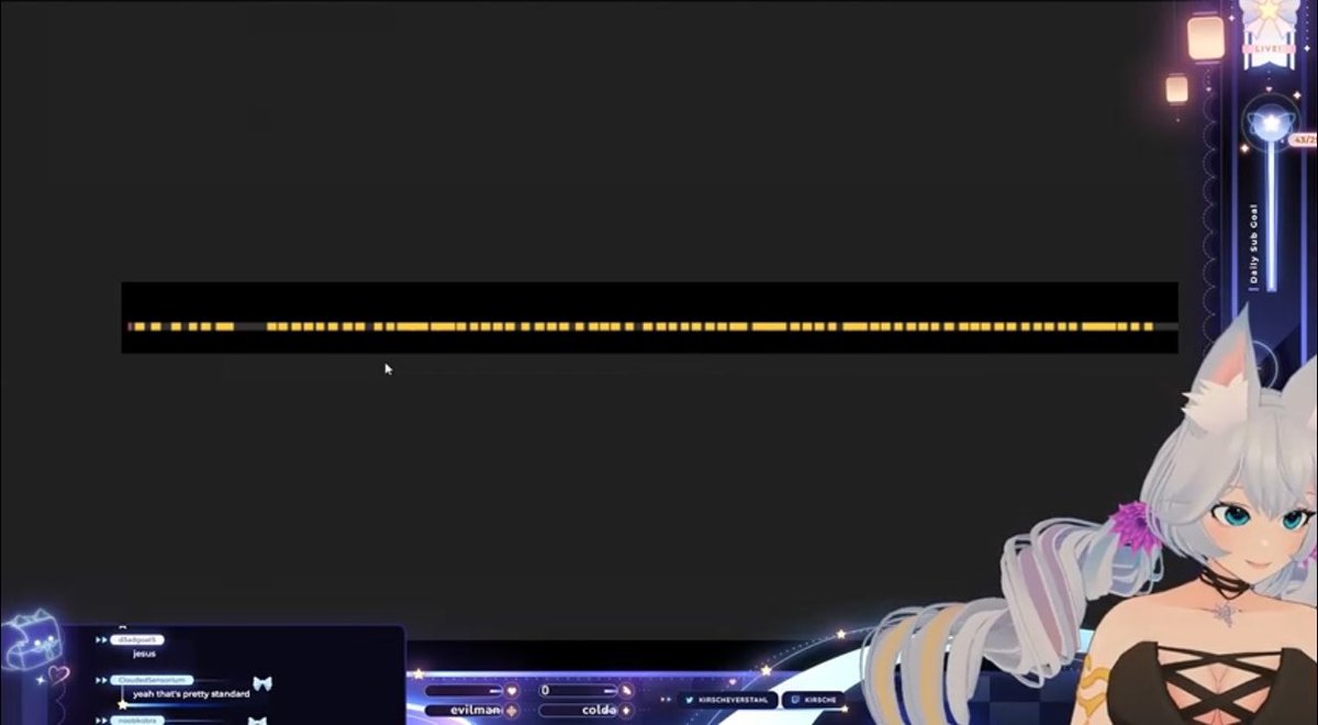 Grxit's tweet image. Kirsche shows how many ads YouTube puts on her demonetized VODs