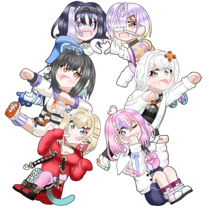 おはよーん!なんとかど根性で色塗りを終えた結果アクスタが製作できることになりましたー!ぱちぱちぱち!後こちらのアクキーも10個増産が決定しやしたー!ぱちぱちぱち! 