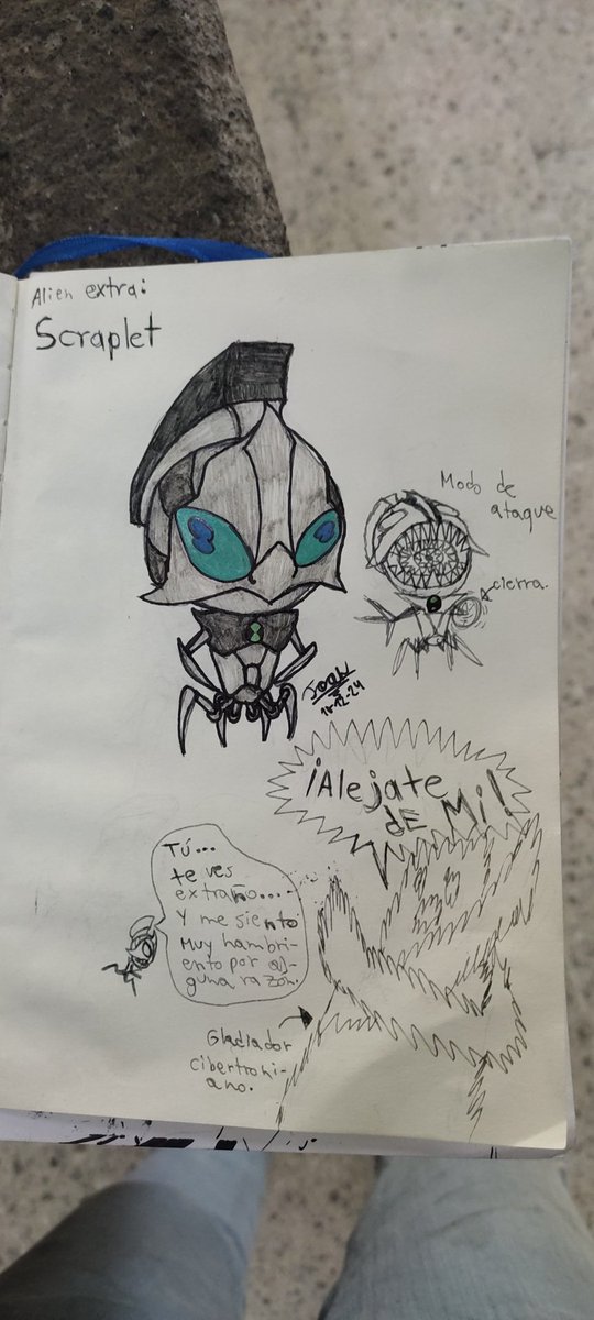 Joanarts5's tweet photo. Un tributo a @melatraeal por ser una gran inspiración.
Y también el primer alien del AU.
Scraplet.
#Transformers #TransformersOne #Chaquetrixfanart #Chaquetrix #shonentrix #Haremtrix #Lovetrix #trix #ben10fanart #Ben10Art https://t.co/Sd7ePy6iET