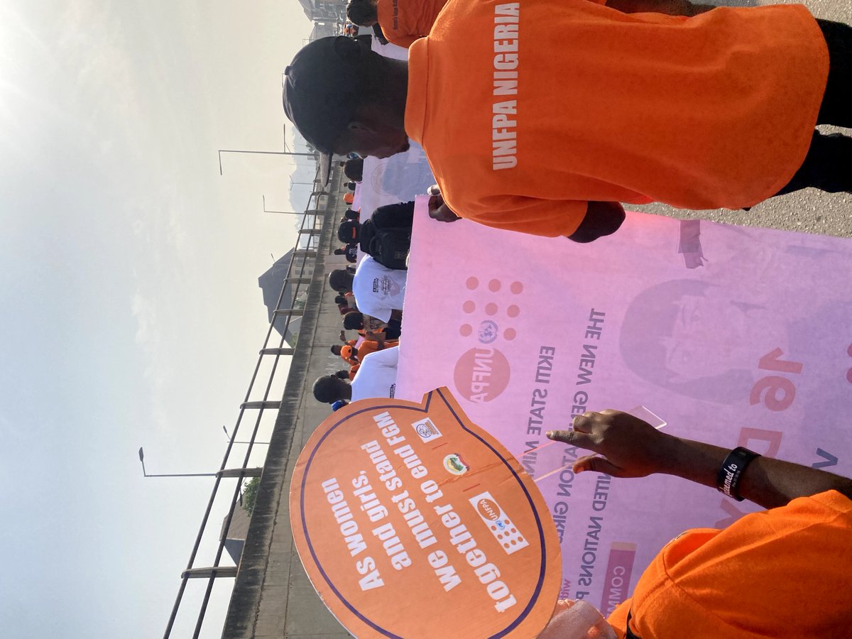 Ekiti ended the #16DaysOfActivism campaign with an advocacy walk led by <a href="/YemibOyebanji/">Dr. Olayemi Oyebanji</a> Supported by <a href="/UNFPANigeria/">UNFPA Nigeria</a>, reaffirming the state's commitment to zero-tolerance policy towards GBV, fostering a culture of respect, dignity, and safety for all. #16DaysOfActivism #EndFGM
