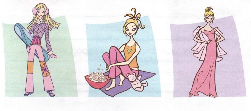 Thinking about this Barbie/My Scene artwork style