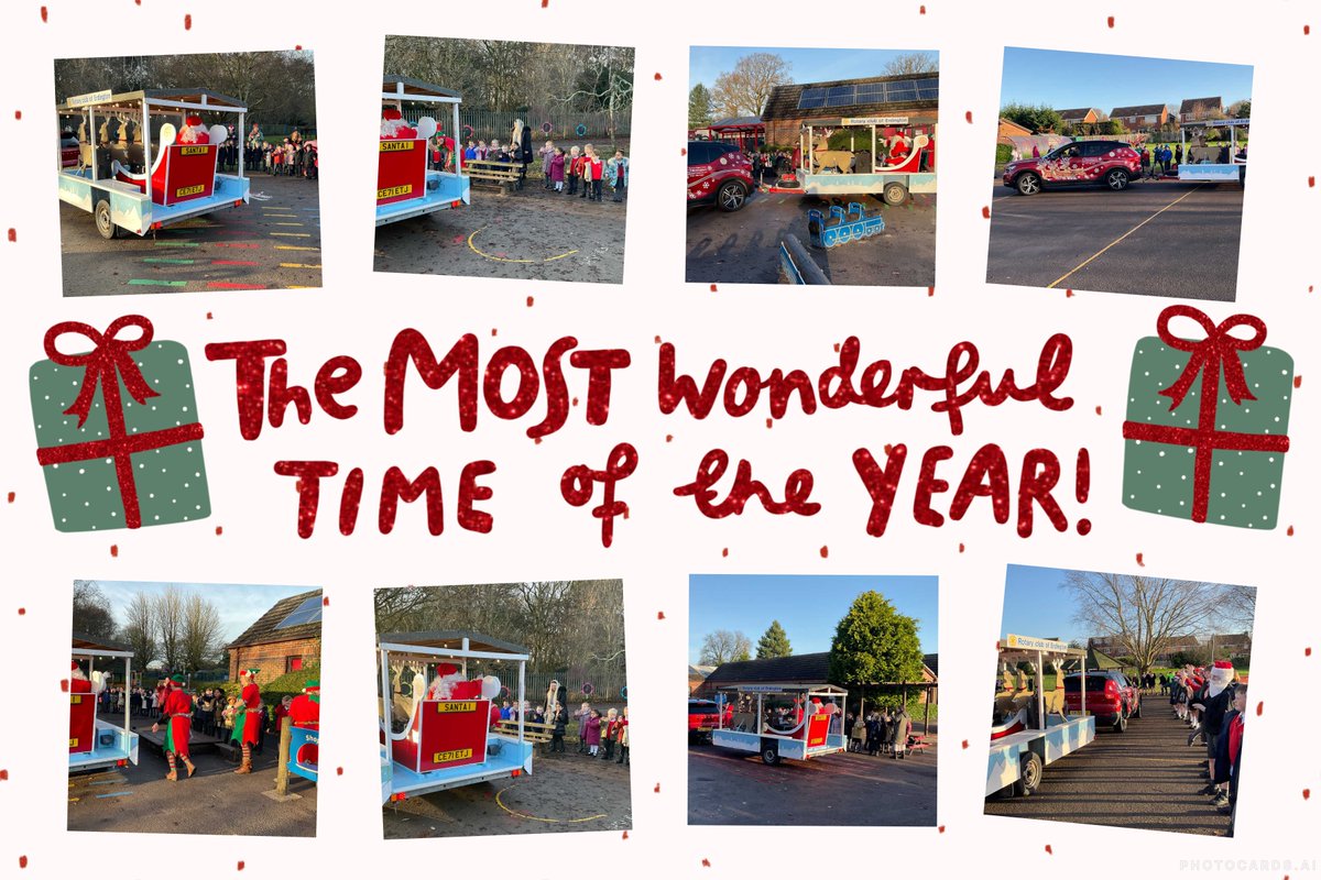 It was amazing to welcome Father Christmas and his elves to Deanery on Friday! 🎅Thank you <a href="/deaneryptfa/">Deanery PTFA</a>  for helping Father Christmas to find his way to us