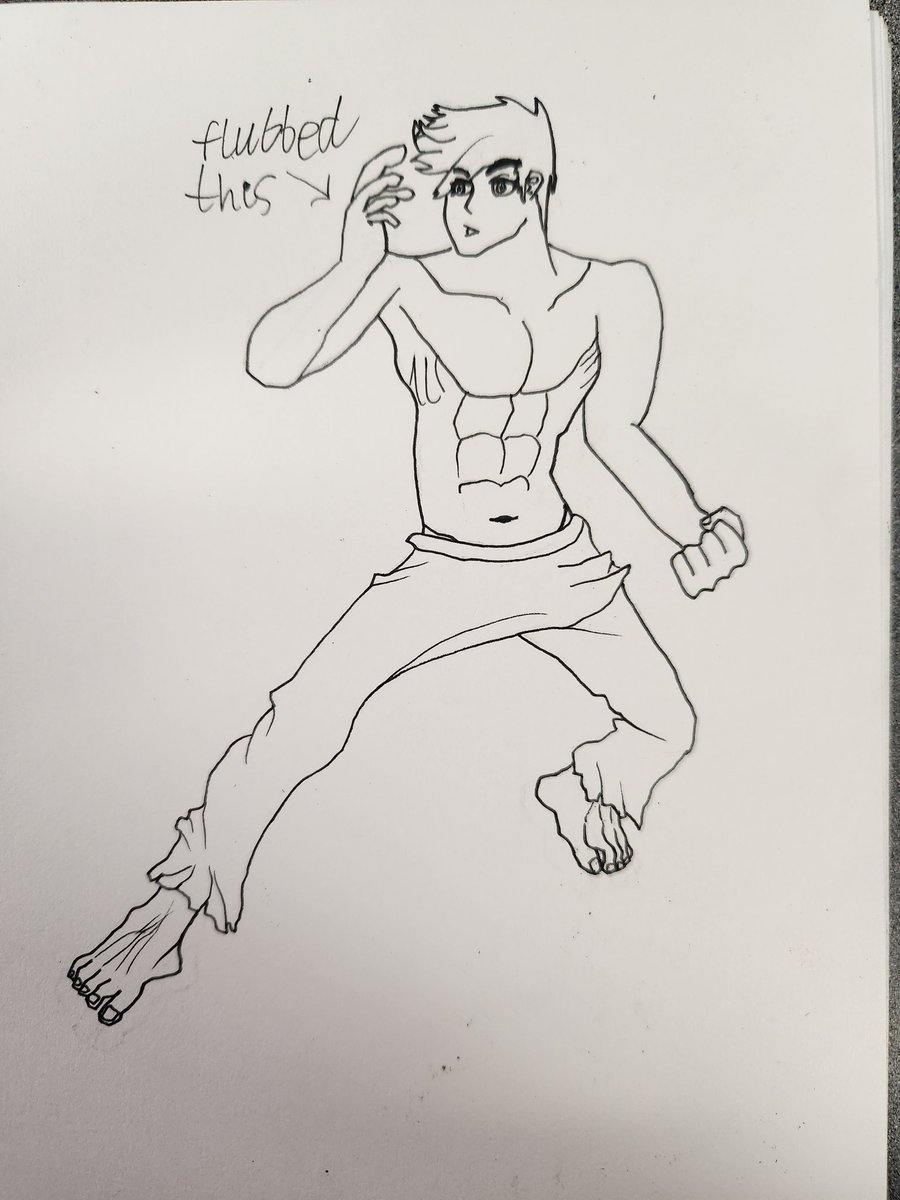 I screwed up the hand right at the freaking end

#art
#artmoots