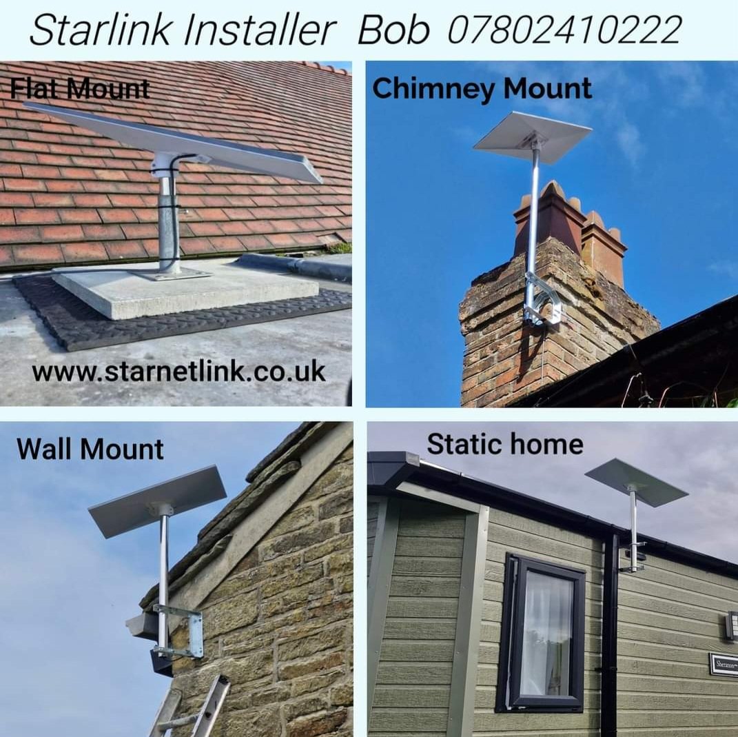 <a href="/AerialBob/">Starlink Bob</a> 
#starlinkinternet 
#starlinkinstaller 
#starlinkinstallation 
#starlinkgen3
#starlinkuk
#starlinkmount 
For all starlink installations in #UK starnetlink.co.uk