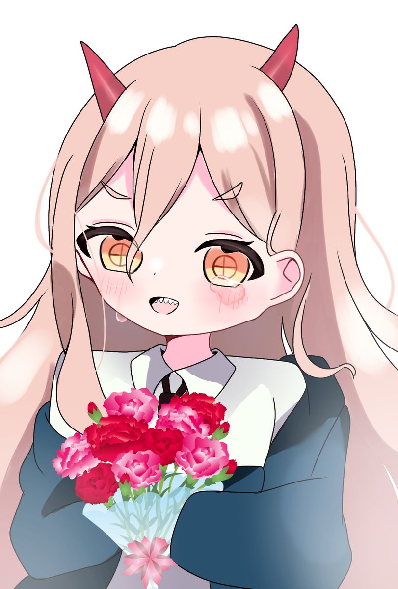 優しい雰囲気のチェンソーマンのパワー(^^)
#お絵描き