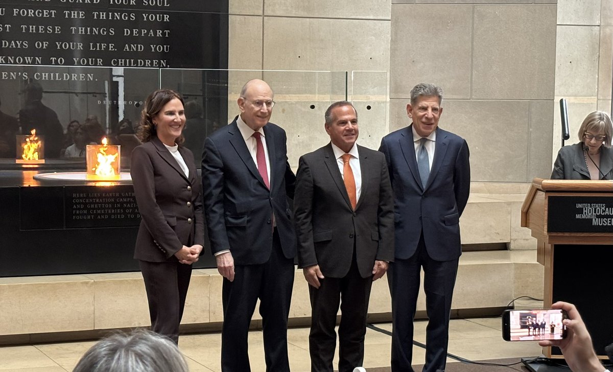 Today, I was honored to administer the oath of office to new appointees to the United States Holocaust Memorial Council.  
 
The Council is integral to the <a href="/HolocaustMuseum/">US Holocaust Museum</a>’s work in teaching millions of people each year about the dangers of unchecked hatred.