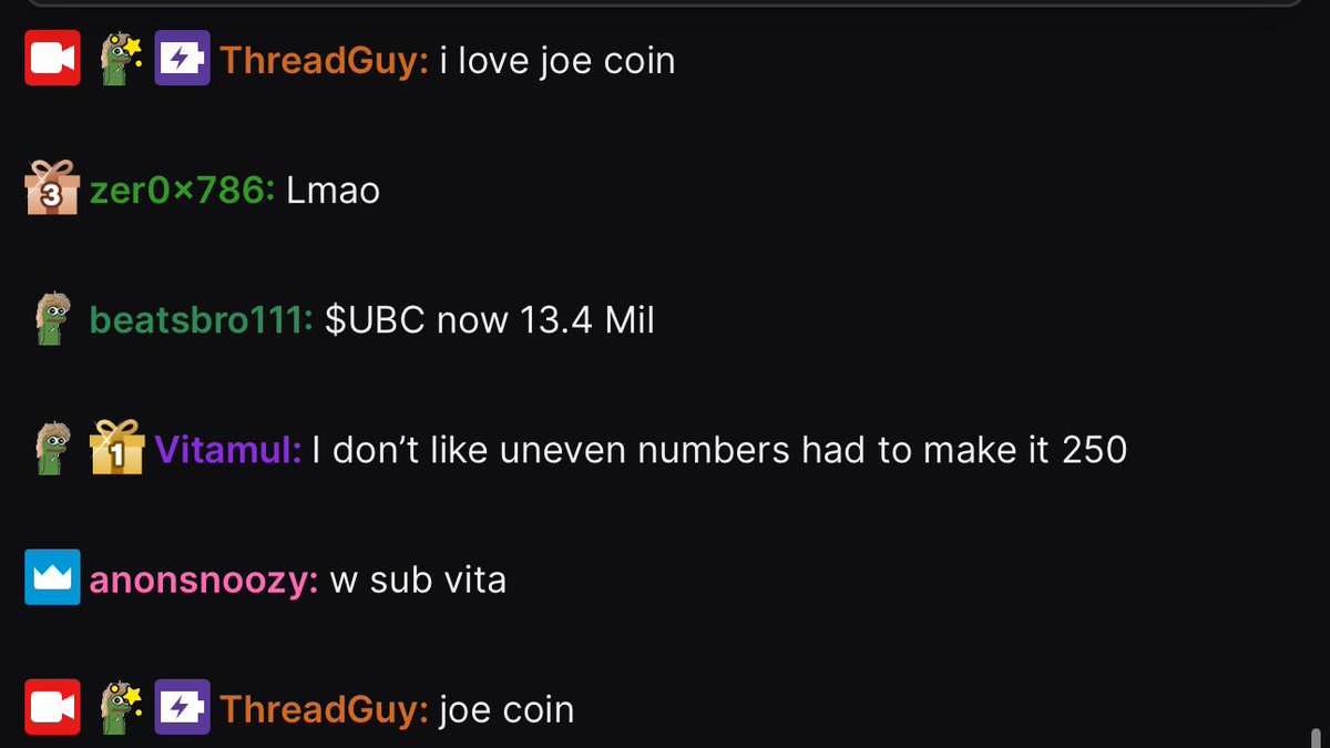 Vitamul's tweet photo. Breaking news @notthreadguy announces he loves @joecoin_ $JOE https://t.co/m9D4V1hkgN